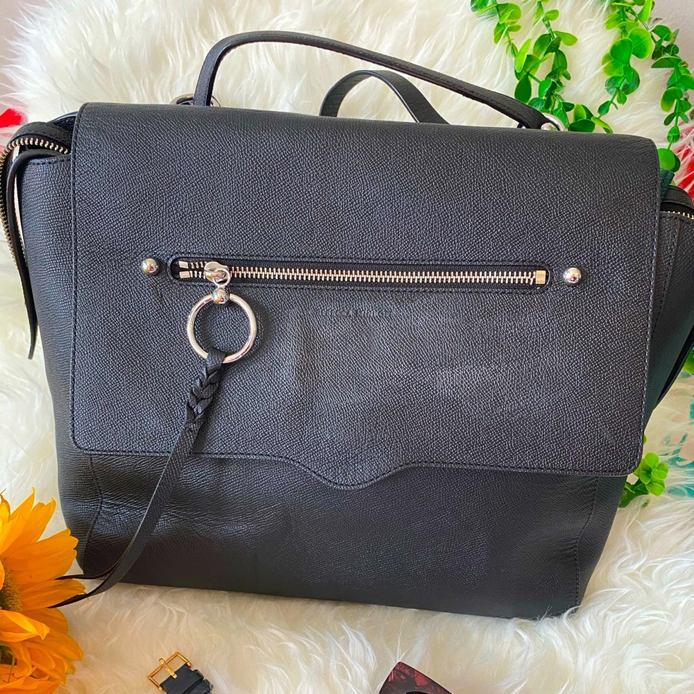 Rebecca Minkoff Gabby Convertible Satchel Black